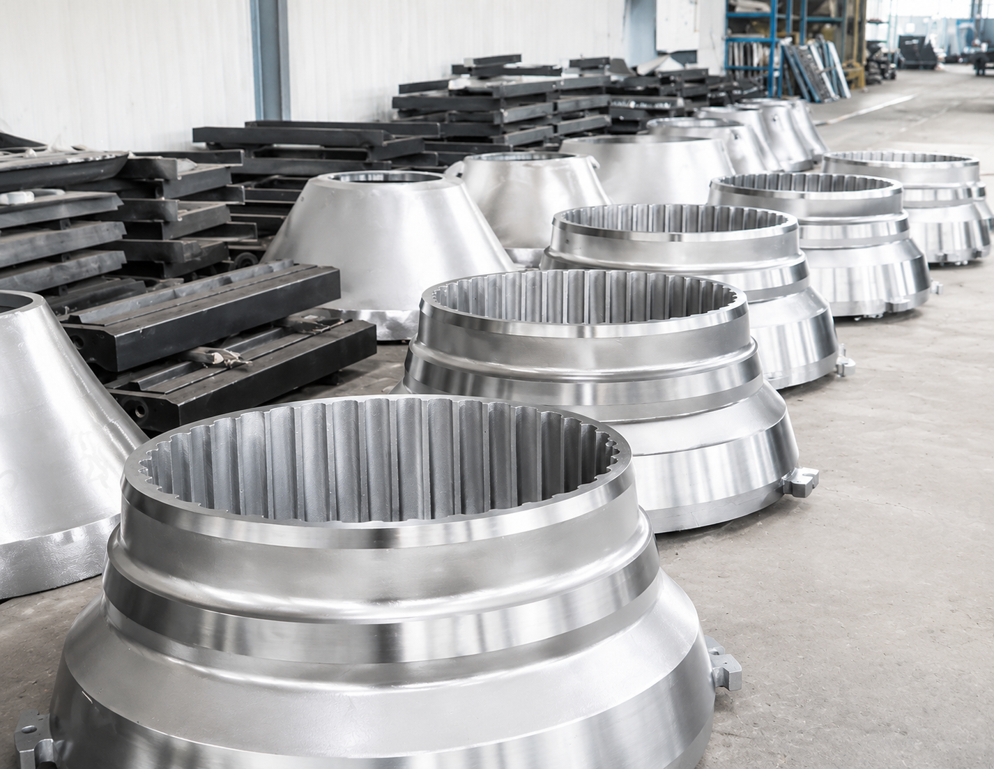 Gyratory Crusher Grinding Lining Plate Material Guide