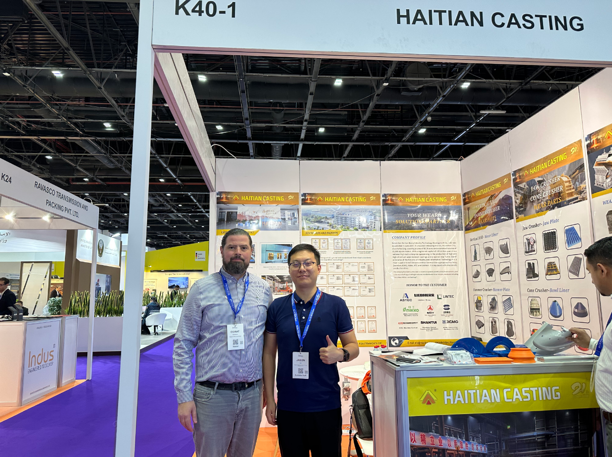 Haitian Heavy Industry Successfully Concludes Its Participation at the 2025 Dubai Mining Exhibition