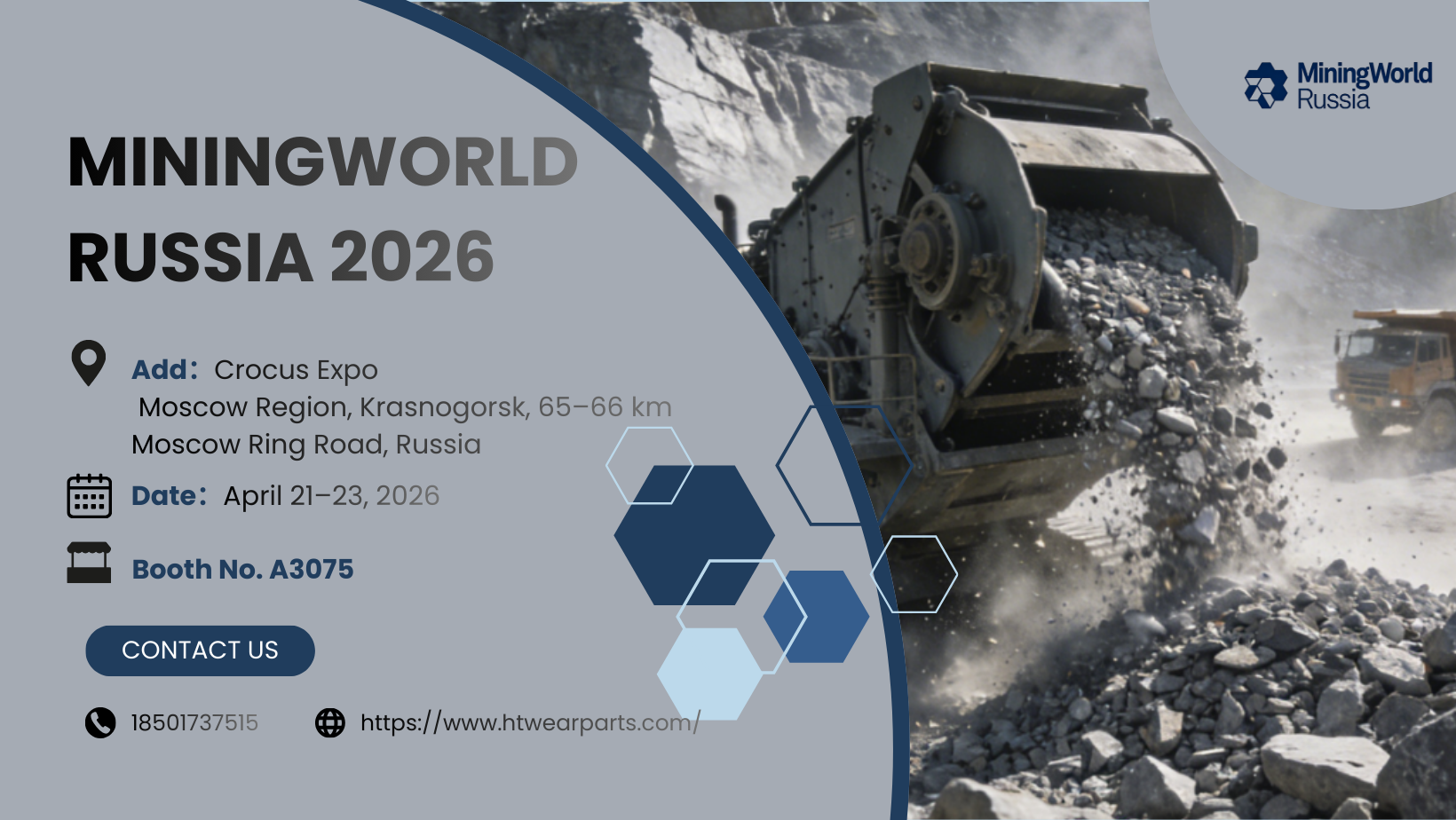 MiningWorld Russia 2026 | Meet Haitian Casting at Booth A3075