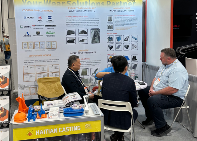 Day 2 at CONEXPO-CON/AGG 2026: Haitian Casting Continues to Connect with Global Customers